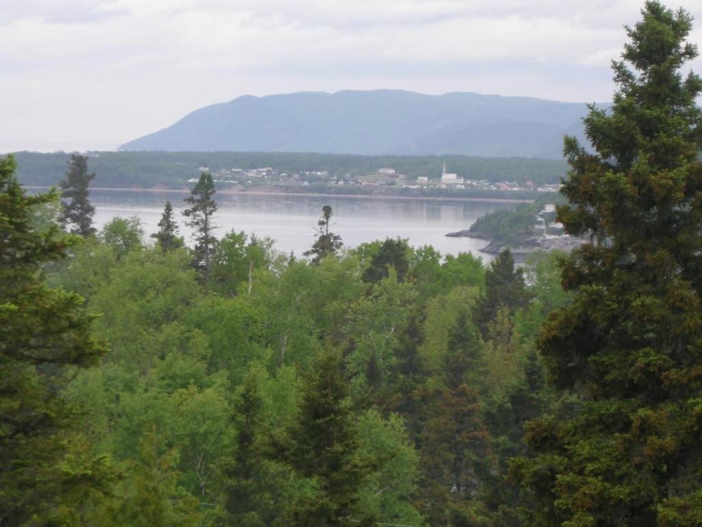 Chalet De La Montagne Villa Tadoussac Bagian luar foto
