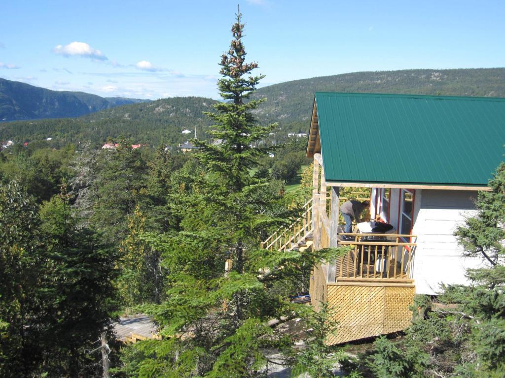 Chalet De La Montagne Villa Tadoussac Bagian luar foto