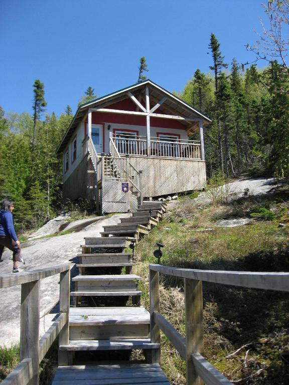 Chalet De La Montagne Villa Tadoussac Bagian luar foto